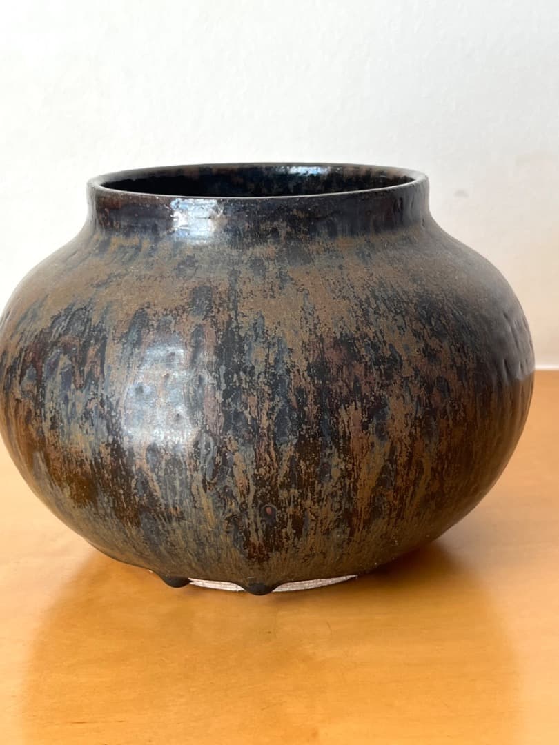 宗像窯　七代目　宗像亮一　水差　会津本郷焼