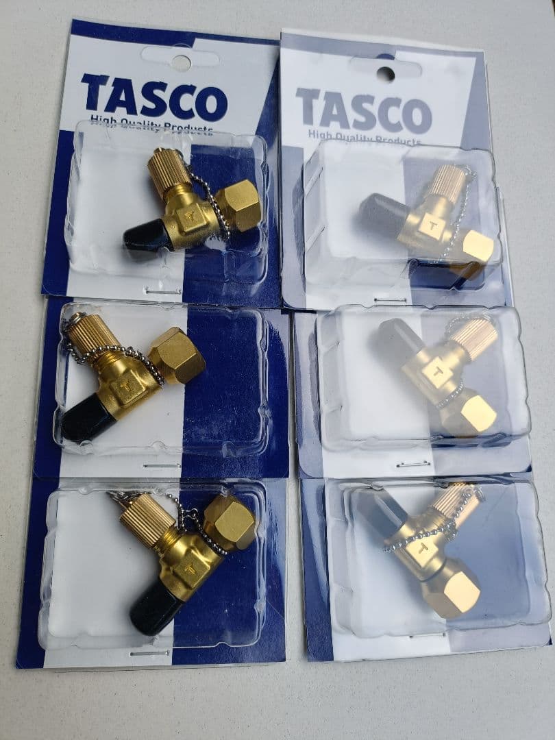 イチネンTASCO TA382KF たてT型ゲージアダプター6個セット