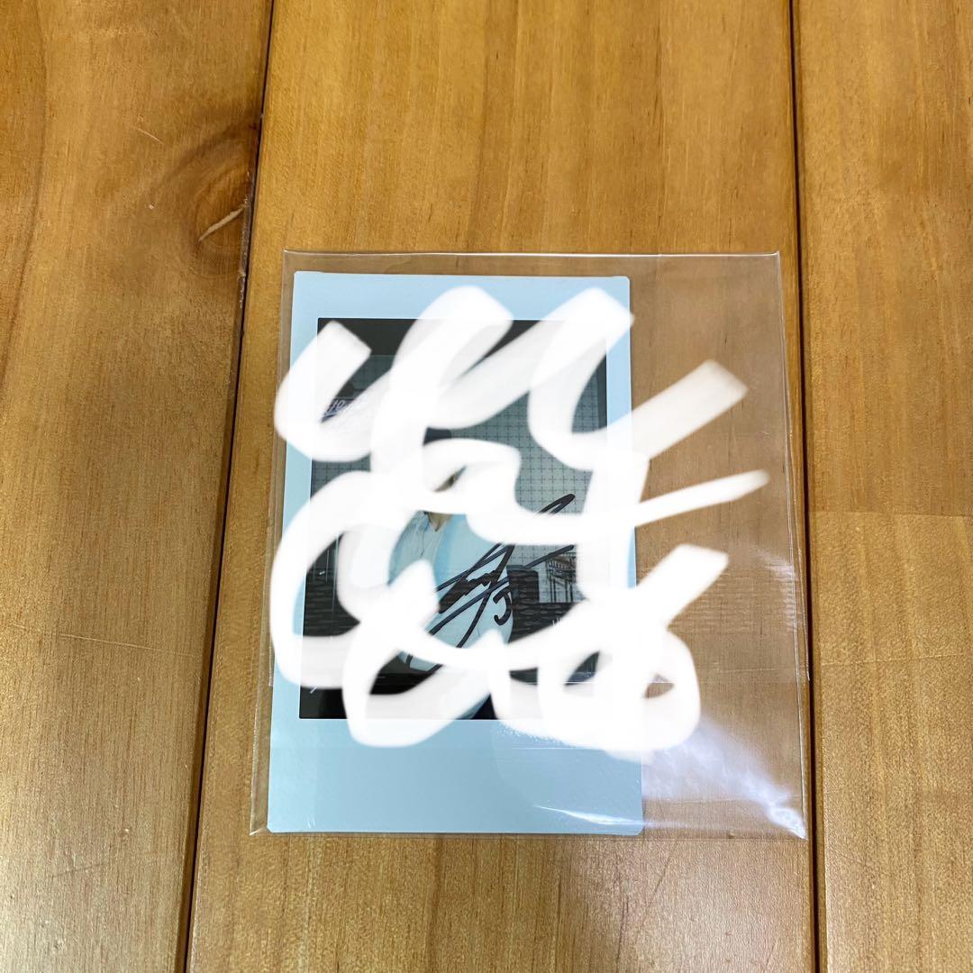 DKZ ジェチャン　直筆サインチェキ