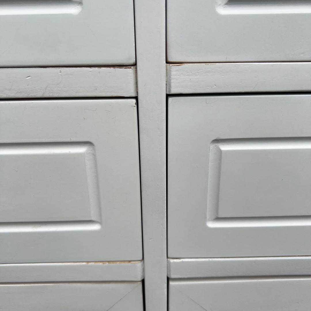 キッチンカウンター　サイドボード　キャビネット　ホワイト