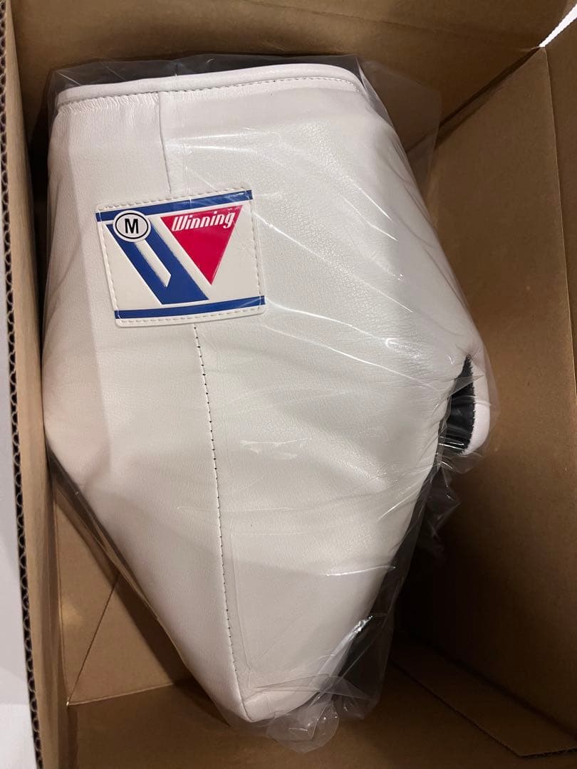 Winning カッププロテクターMサイズホワイト未使用袋未開封正規品本日値下済