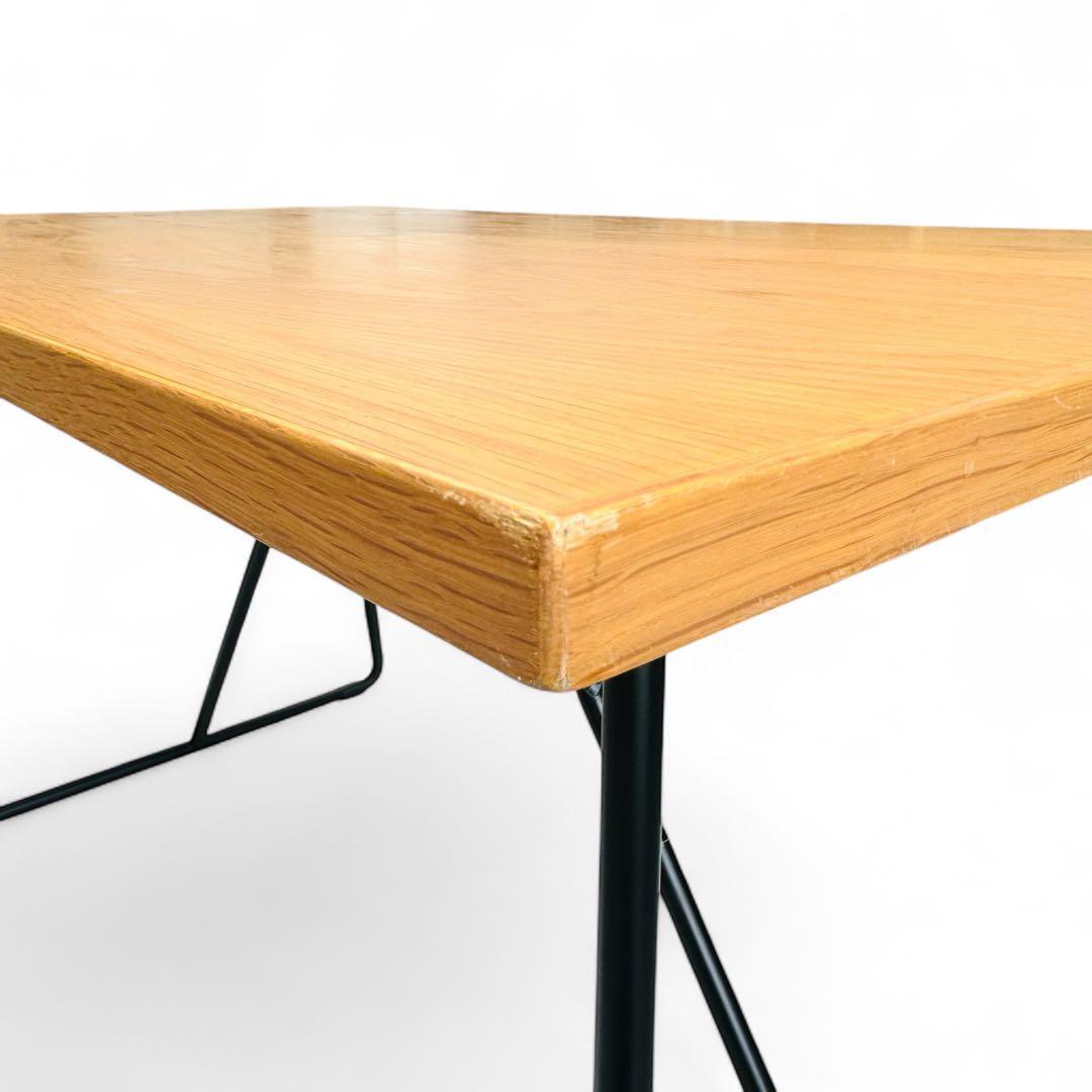 無印良品　木製 折りたたみテーブル 幅120cm オーク材