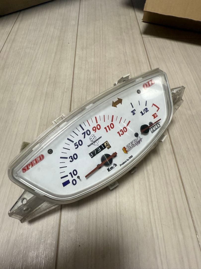 s*a様 ライブディオ 130kmメーター レーシングサービス ZERO 零