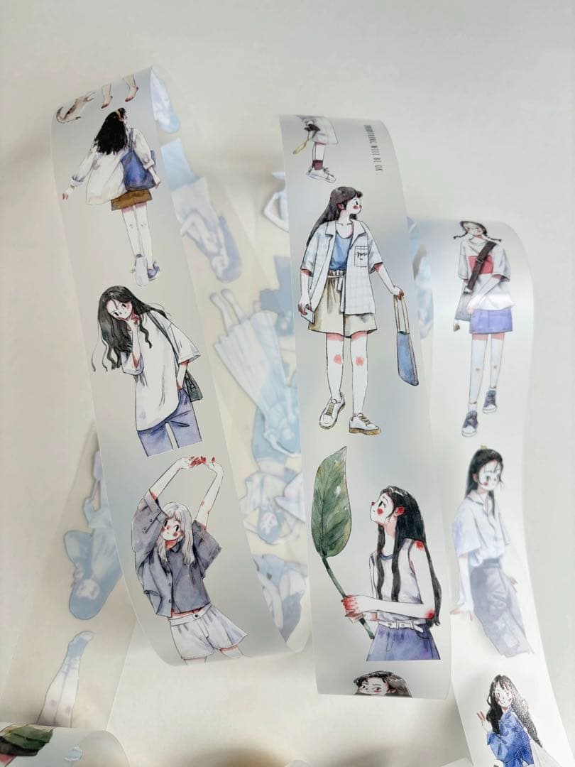 ⭐️SALE⭐️KAIXUN《今日無事》海外マスキングテープ　マステ 【1797】
