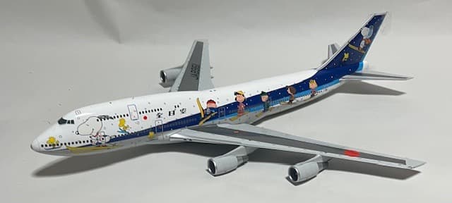 航空機・ヘリコプター ANA B747-400 JA8961 Snoopy
