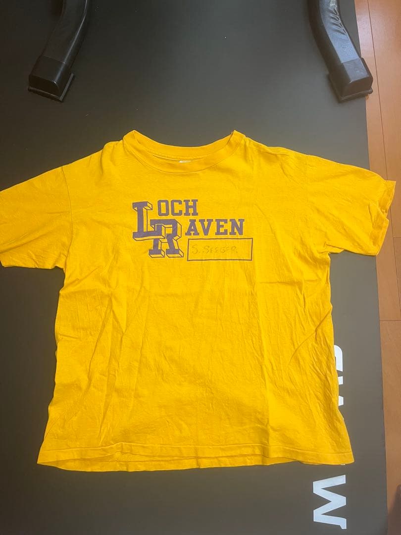 チャンピオンtシャツ　80年代XL イエロー