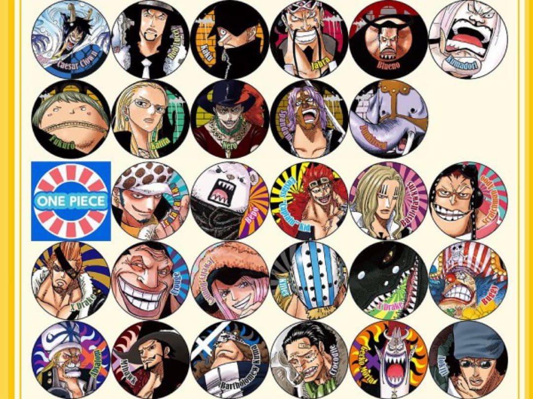 ナツコミ 2016 ONE PIECE 缶バッジ 175個セット