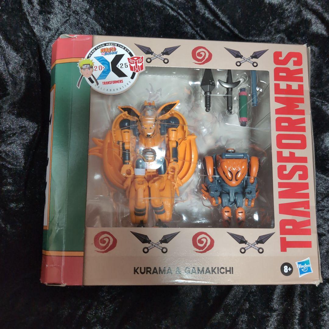 トランスフォーマー x ナルト クラマ ＆ ガマ吉 日本未発売