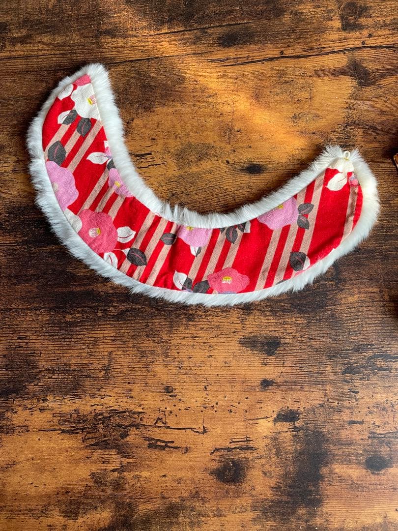 お値下げ　犬服　七五三 お正月　被布＆お着物＆ショールセット　サイズM