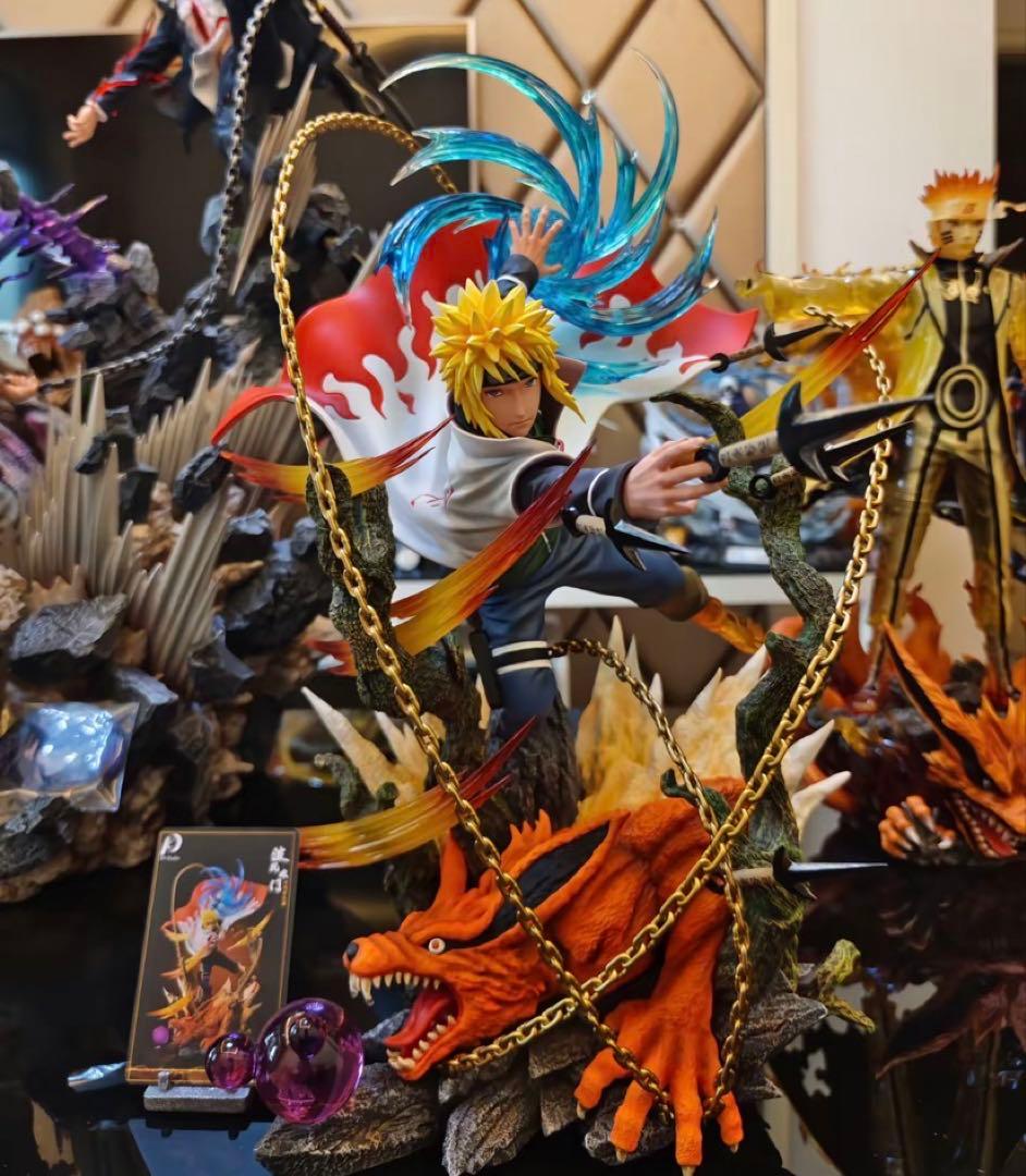 ナルト 波風ミナト ガレージキット ガレキ スタチュー②④