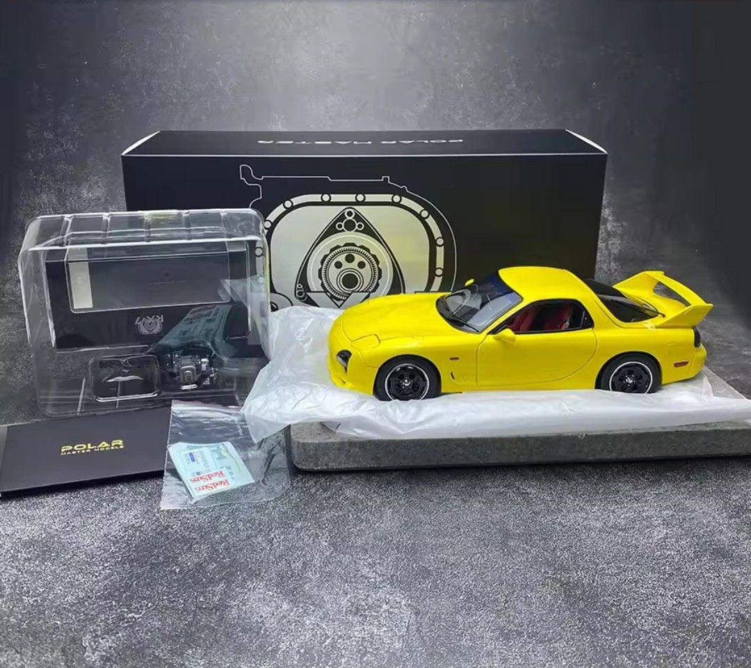 ポーラーマスター　1/18　マツダ　RX-7　マツダスピード　頭文字D