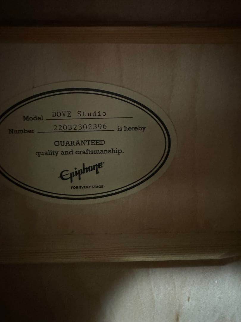 Epiphone DOVE Studio エピフォン