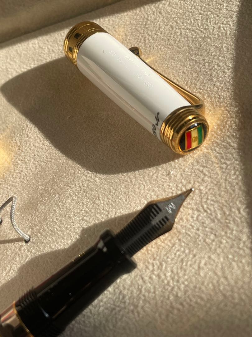 heyco　万年筆アウロラ　新品イタリアン・フラッグ緑白赤3本コンプリート