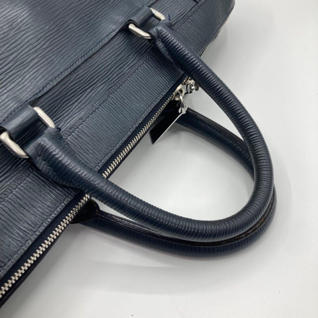 美品♡A4可♡aniary アニアリ ウェーブレザー 2way ビジネスバッグ