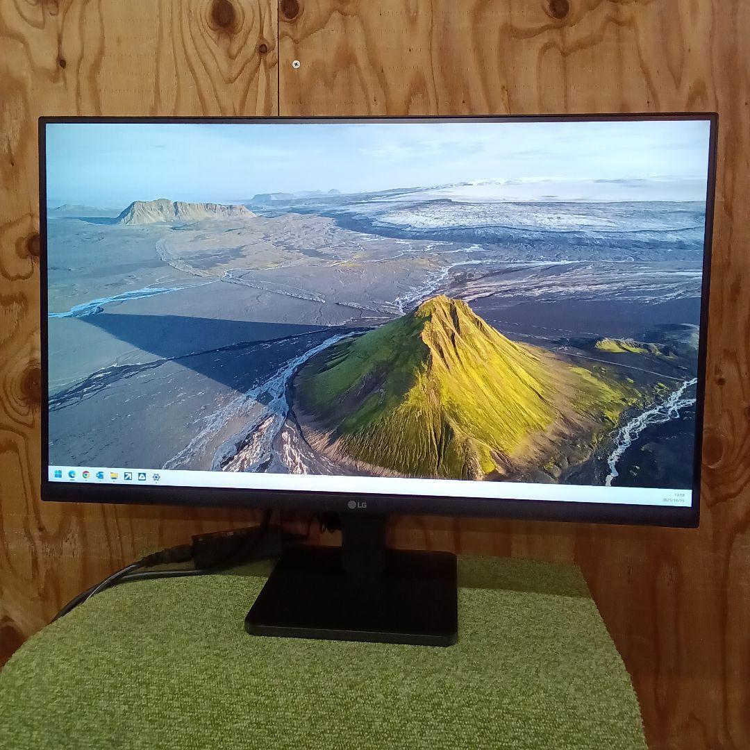 27インチ液晶モニター LG 27MR400-B 2024年製 ③