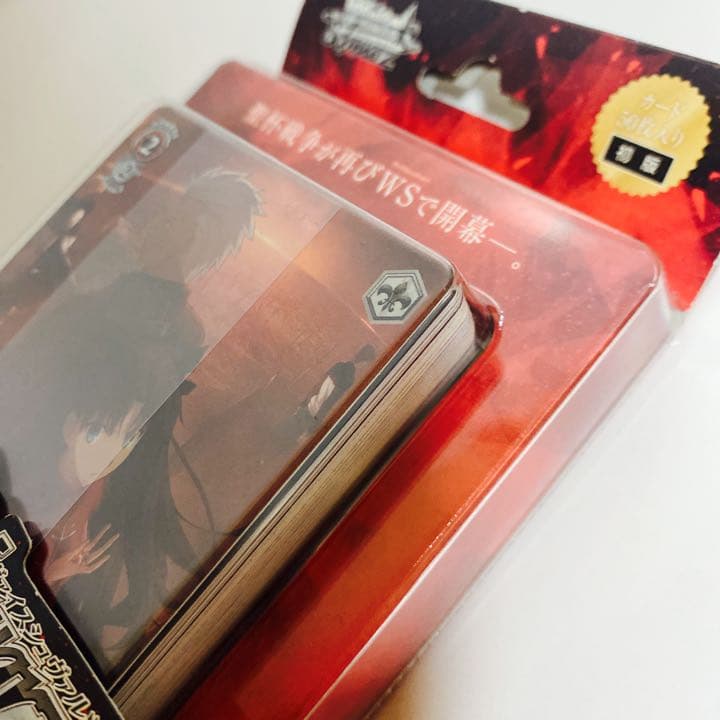 新品【初版】ヴァイスシュヴァルツ　fate stay night UBW デッキ