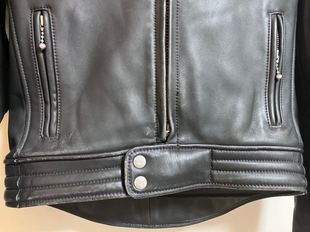 カドヤ KADOYA SR-JAC レザー シングルライダース (ORIGIN)