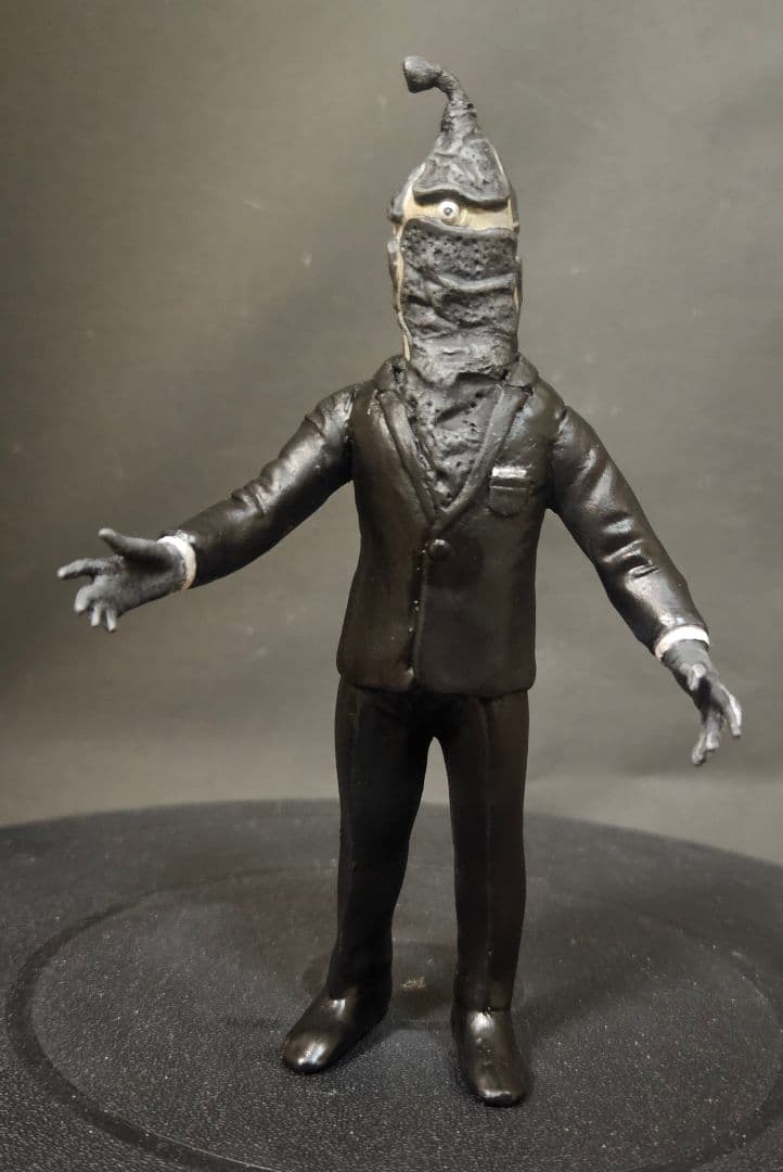 ウルトラ怪獣ソフビ　ゼットン星人 リペイント完成品