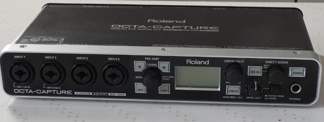 DTM・DAW Roland OCTA-CAPTURE UA-1010
