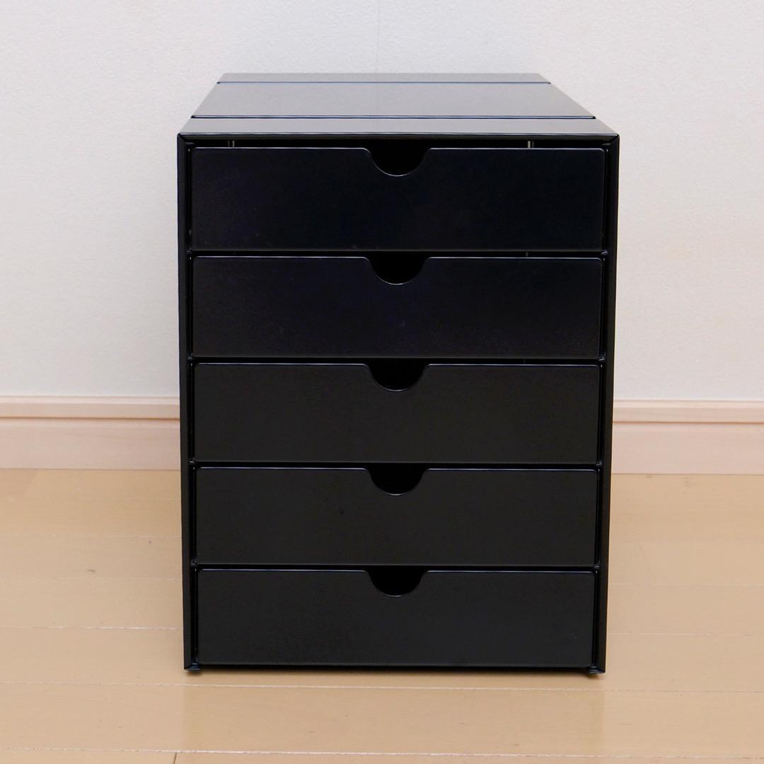 USMハラー イノスボックス 5ドロワー ブラック
