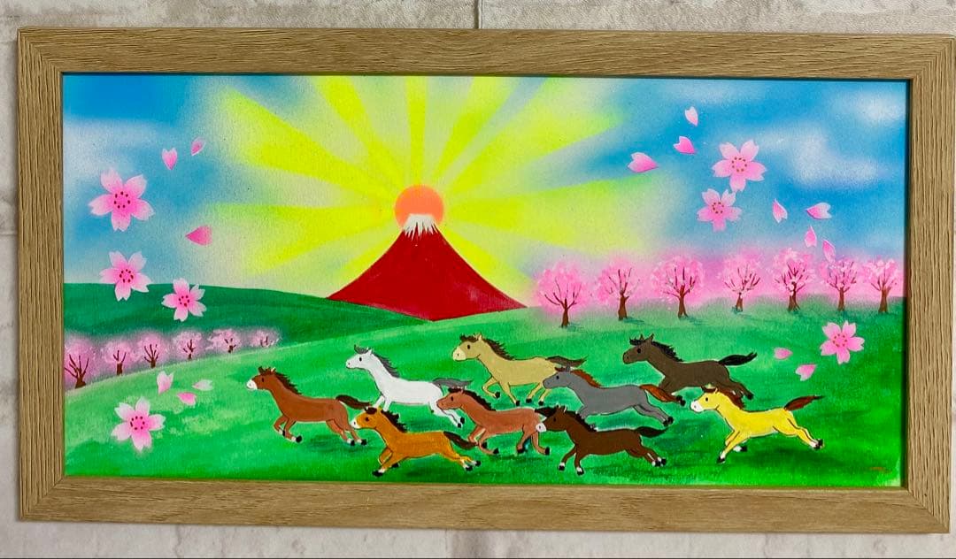 こまち絵画4点