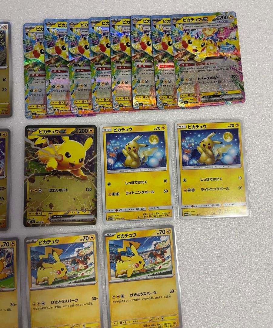 ピカチュウ・ライチュウカードセット