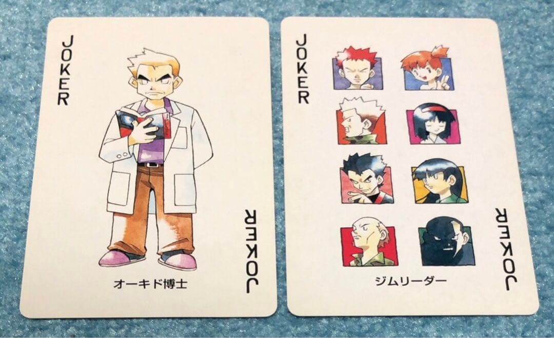 【希少】ポケットモンスター青　トランプ Nintendo 1998 初代ポケモン