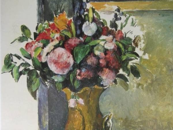 ポール・セザンヌ、「FLEURS DANS UN VASE」、海外版超希少レゾネ