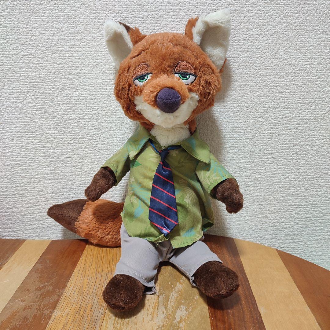 セキグチ　ズートピア　ニック　ぬいぐるみ　ディズニー