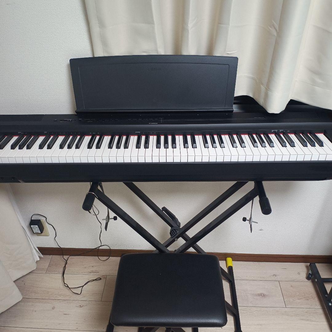 電子ピアノ ヤマハ YAMAHA P-125aB 88鍵盤　※直接手渡し希望