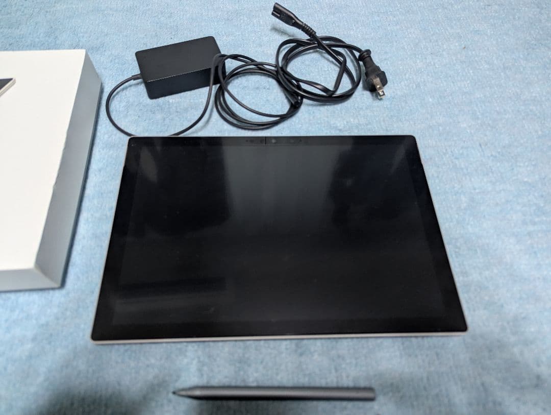 SurfacePro7i34GB箱付バッテリー良好社外ペンOffice無