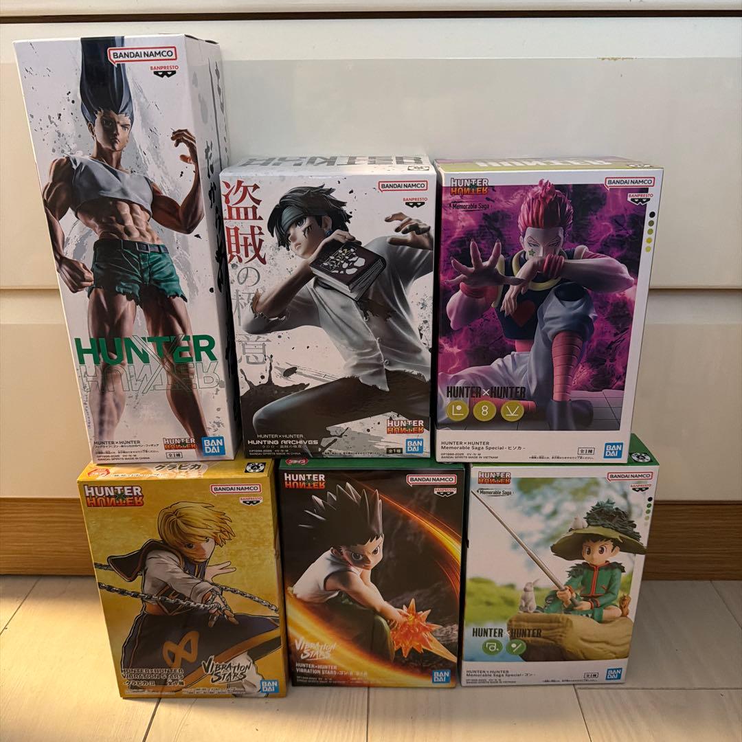 HUNTER x HUNTER フィギュアセット