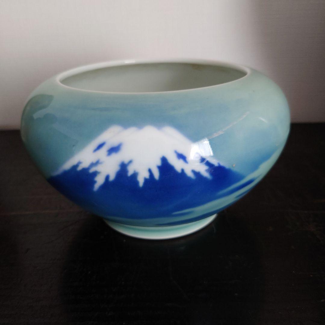深山 レアなお品です。 富士山デザイン 陶器の器