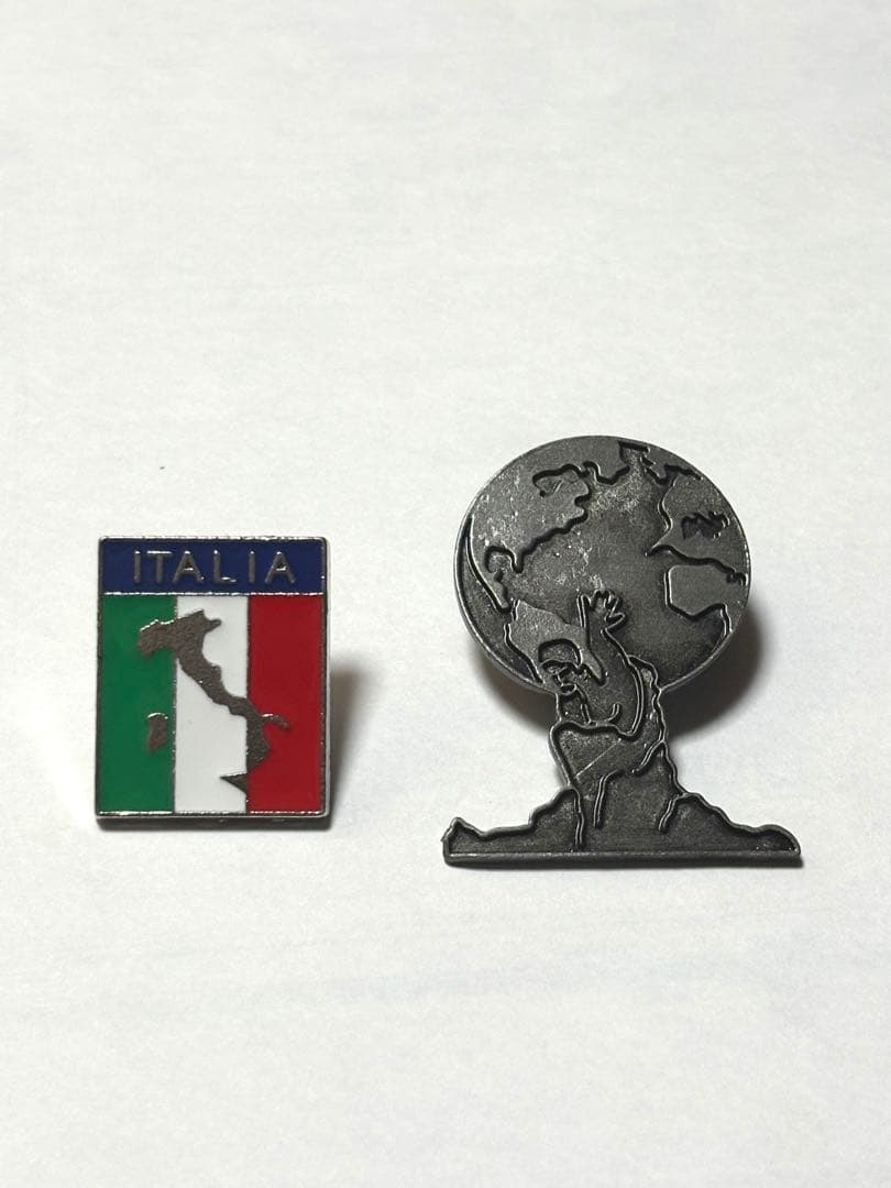 関西万博、イタリア館、ピンバッジ、EXPO2025、ファルネーゼのアトラス、レア