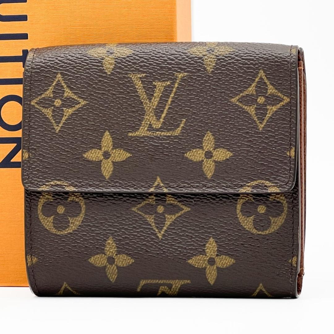 【美品】ヴィトン モノグラム ポルトモネビエ カルトクレディ Wホック 財布