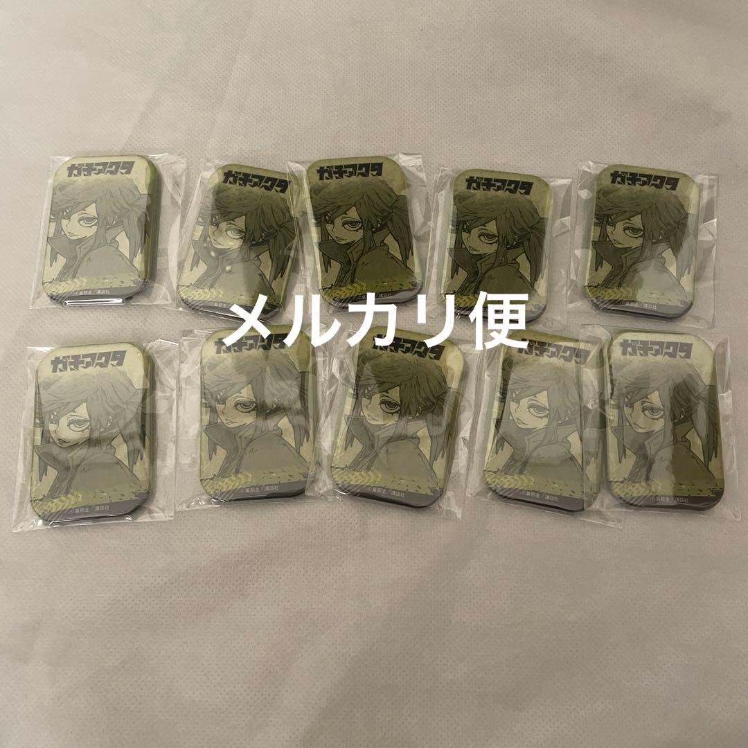 ガチアクタ　トレーディングスクエア缶バッジ　原作絵　リヨウ