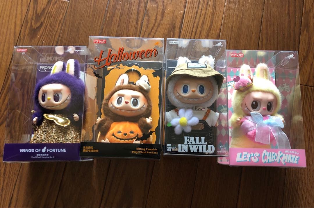 POP MART THE MONSTERS LABUBU 4個セット