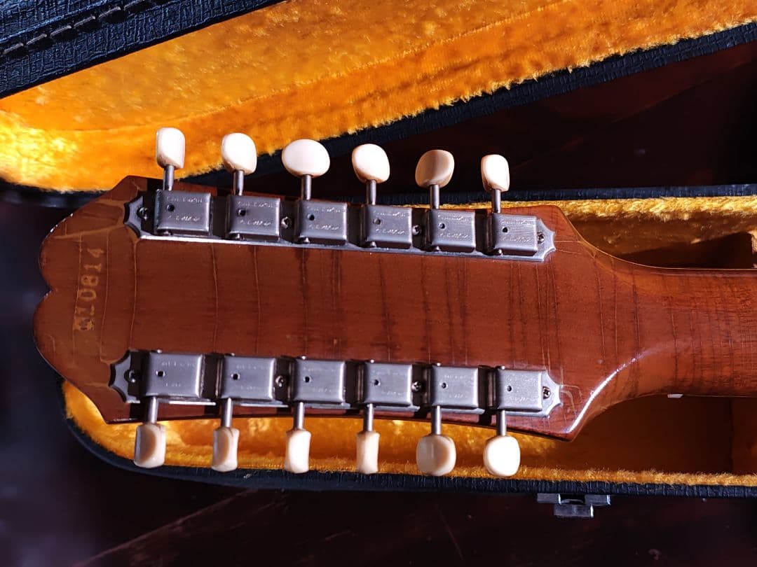 希少1967 エピフォン ft112 gibson b-45-12 カラマズー製