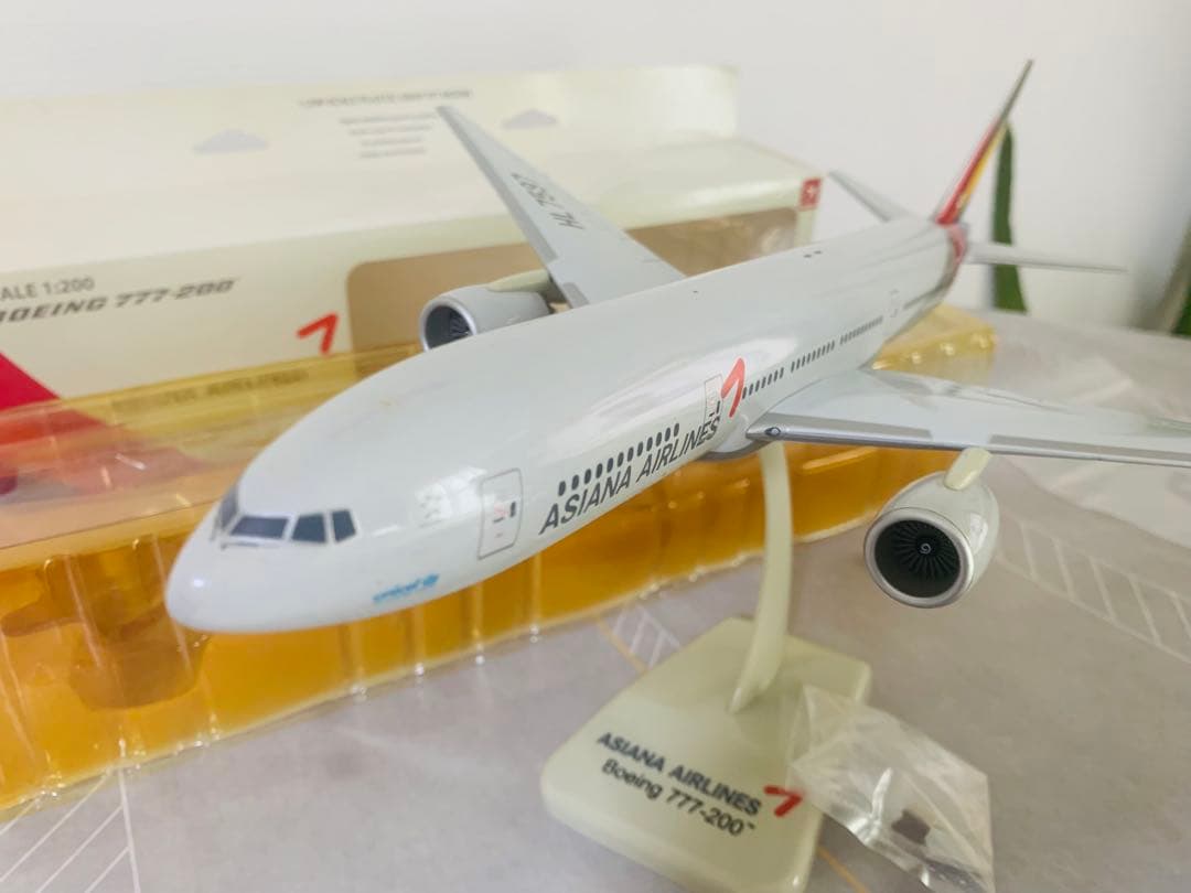 セイヤ／ＡＡＬ７８７と2機セット／ホーガン製アシアナ航空Ｂ７７７－２００
