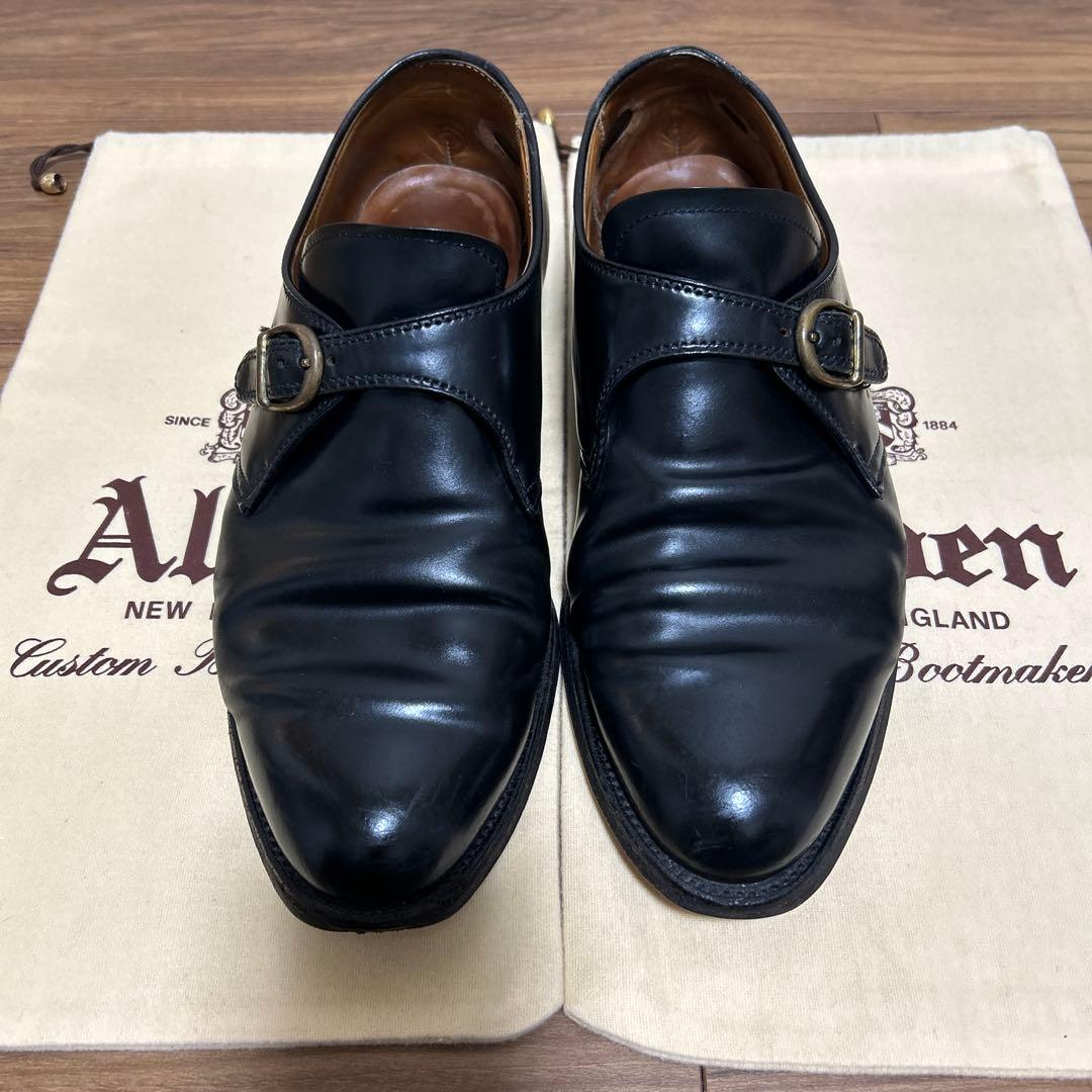 Alden 1655 シングルモンク コードバン