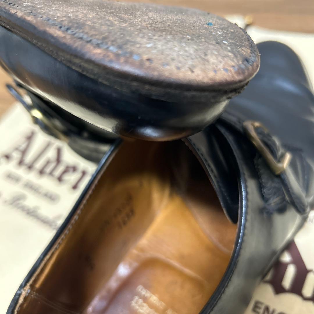 Alden 1655 シングルモンク コードバン