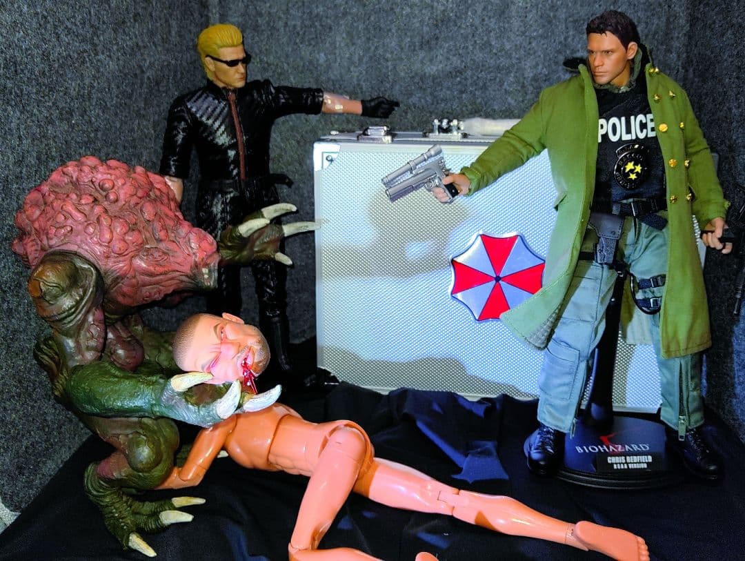 CAPCOM.バイオハザード①[クリス•レッドフィールド]1/6Size!