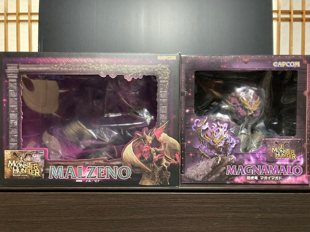 モンスターハンタークリエイターズモデル　メルゼナ、マガイマガド　2体セット売り