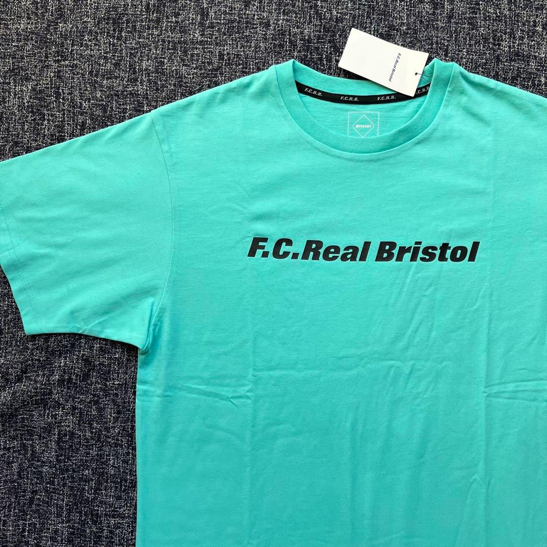[XL]新品未使用タグ付きF.C.Real Bristol ターコイズ Tシャツ