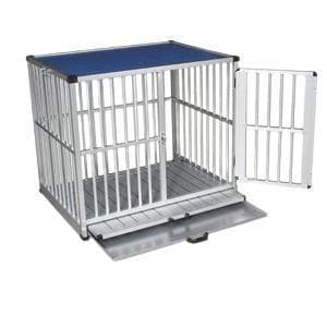 【業務用・店舗用犬舎】　アルミ素材　ゲージ　犬舎【106×75×92ｃｍ】