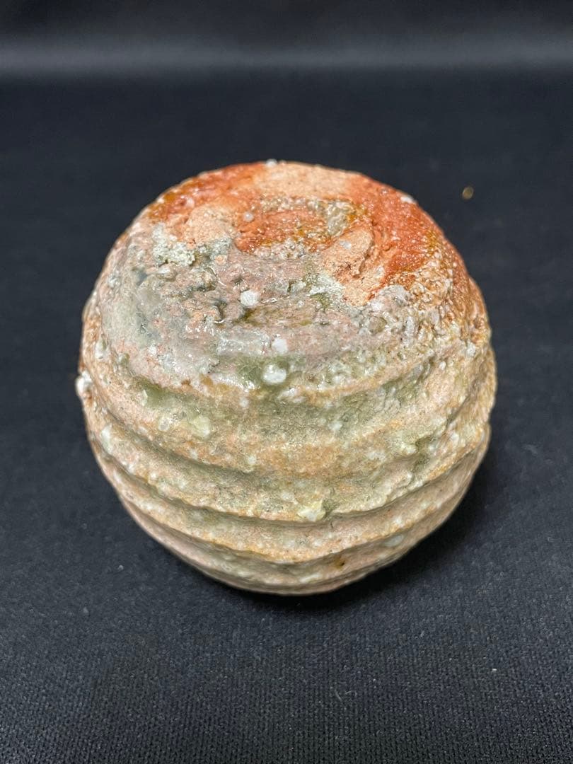 【値下】柳下季器　信楽芋頭ぐい呑