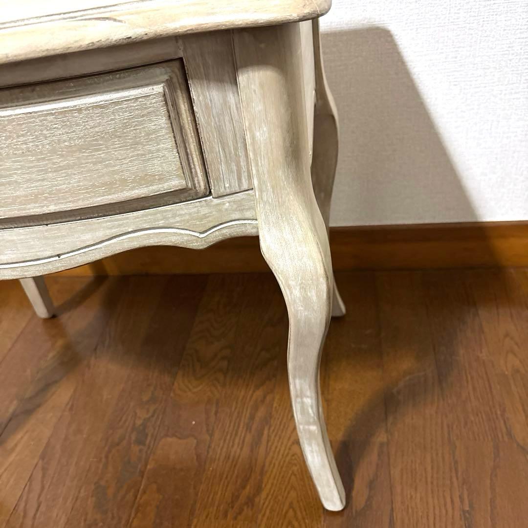 【良品】シャビーシック サイドテーブル