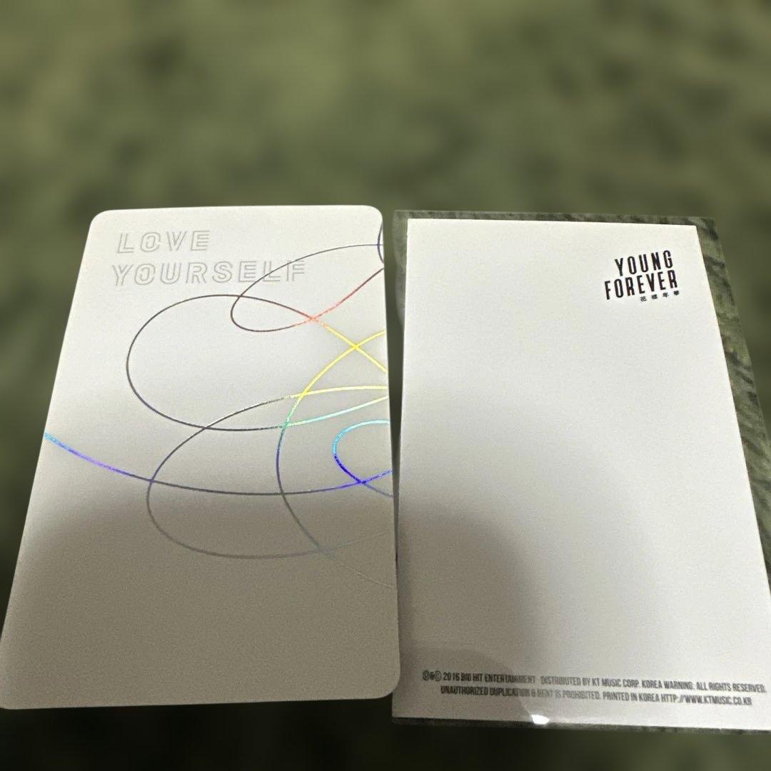 Jungkook ポラロイドBTS トレカ