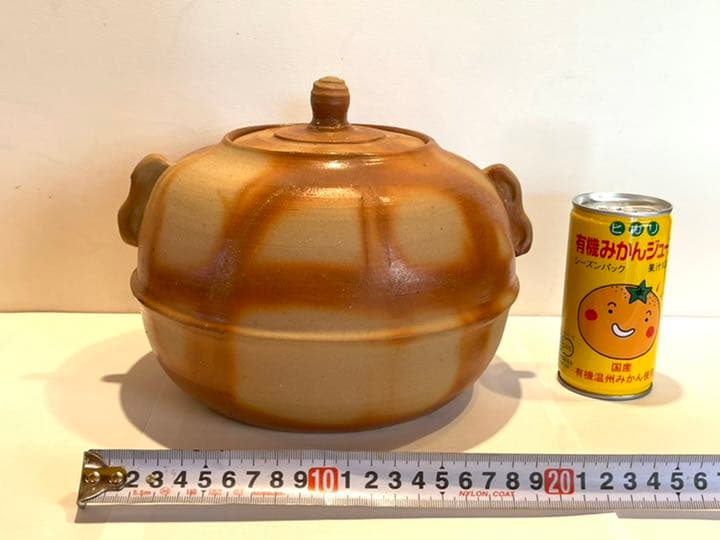 茶釜 備前焼 火襷 緋襷 茶会