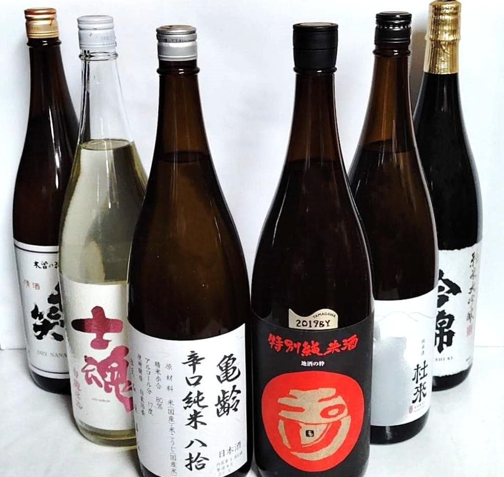 日本酒1800ml×6本セットE